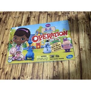 Hasbro Disney Doc McStuffins Operation Board Game Pets Vet Family Game Complete